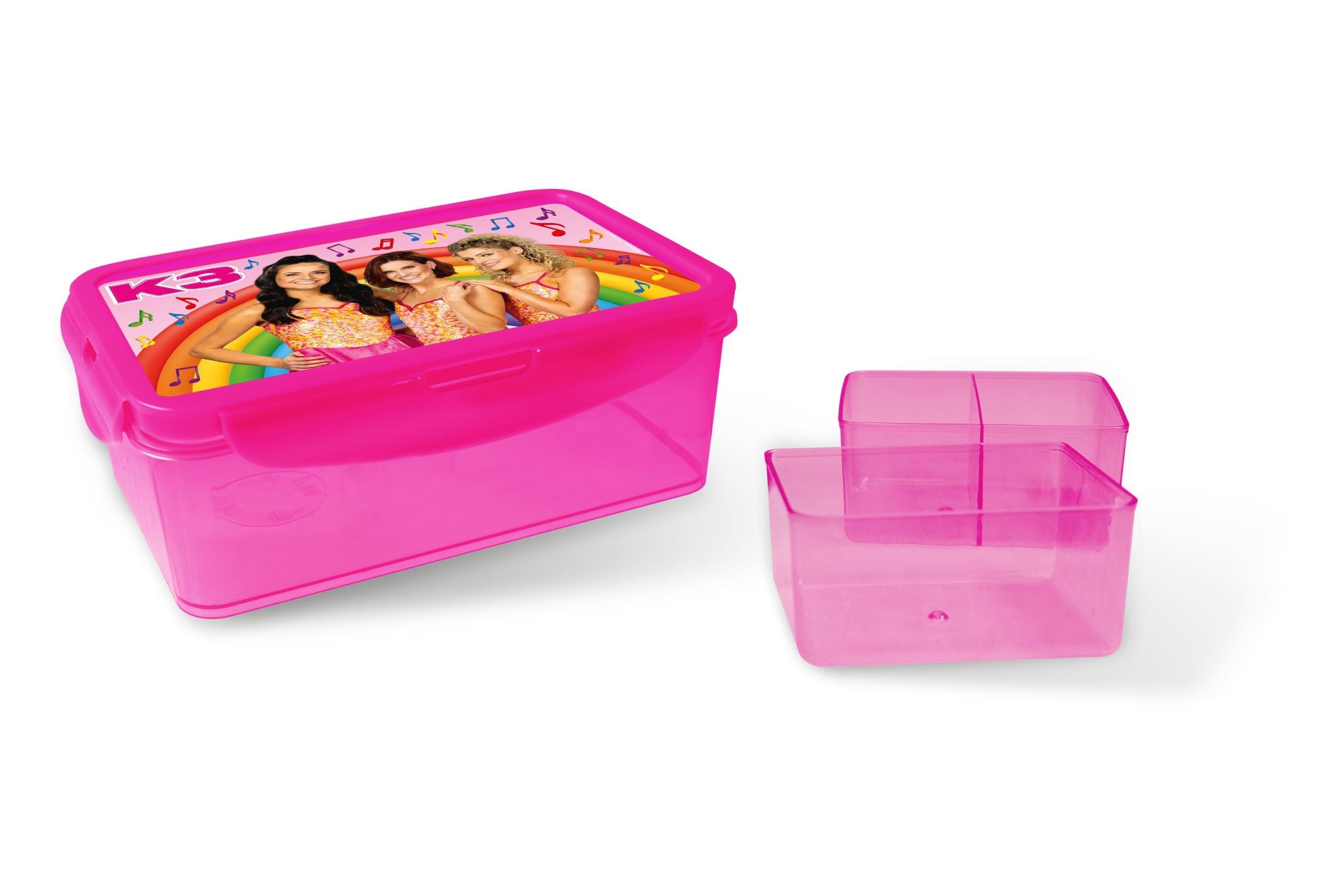 K3 - Brooddoos met extra doosjes - Magenta