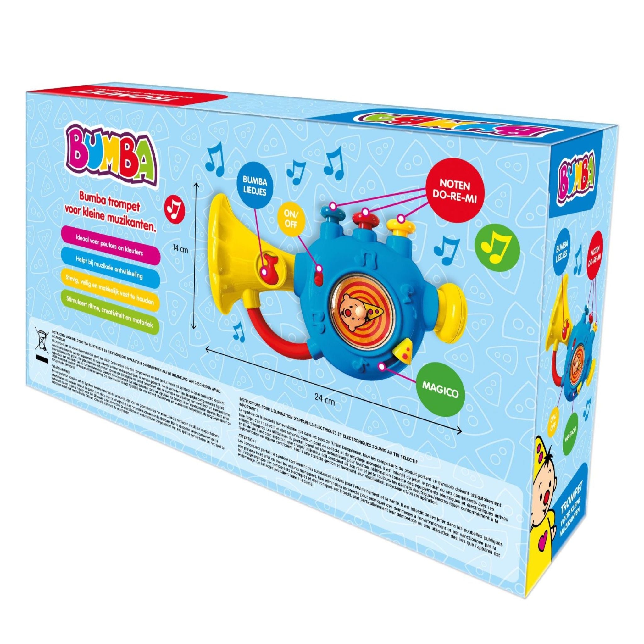 Bumba - Speelgoedinstrument - Trompet