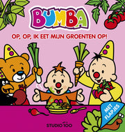 Bumba - Kartonboek met flapjes - Op, op, ik eet mijn groenten op - FSC