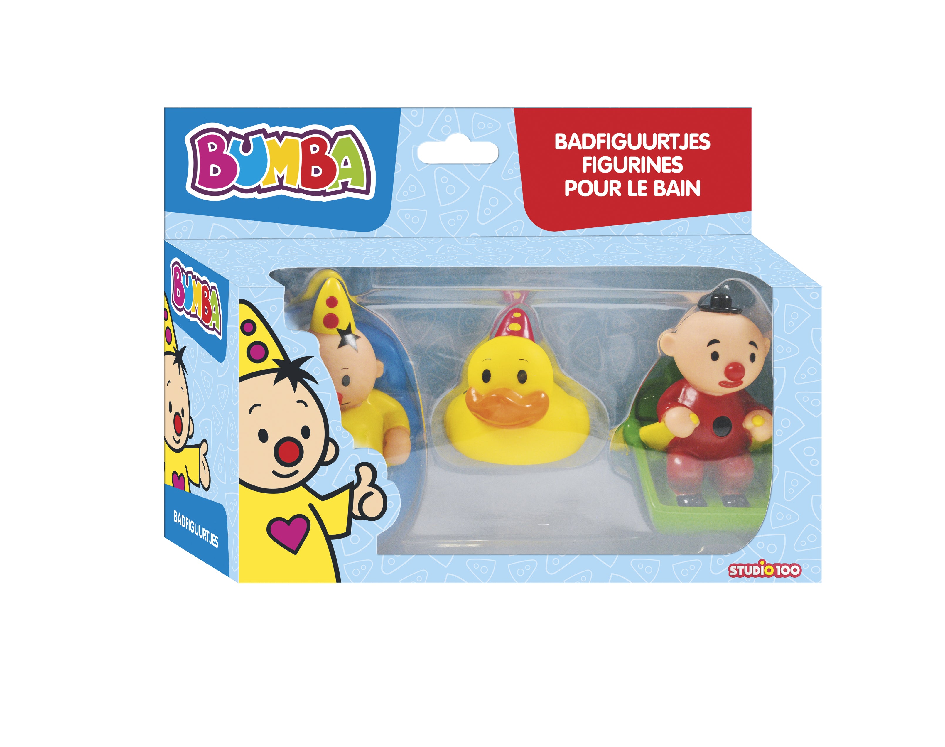 Bumba Badspeelgoed "Badfiguurtjes" – 3 stuks