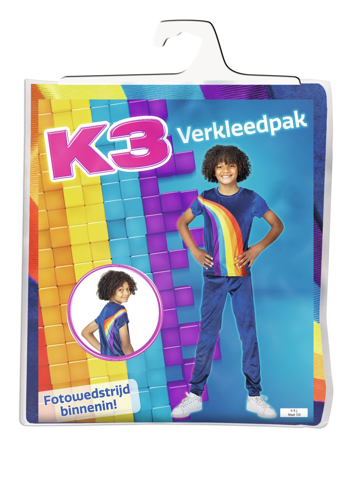 K3 Verkleedkleding "Verkleedpak Regenboog