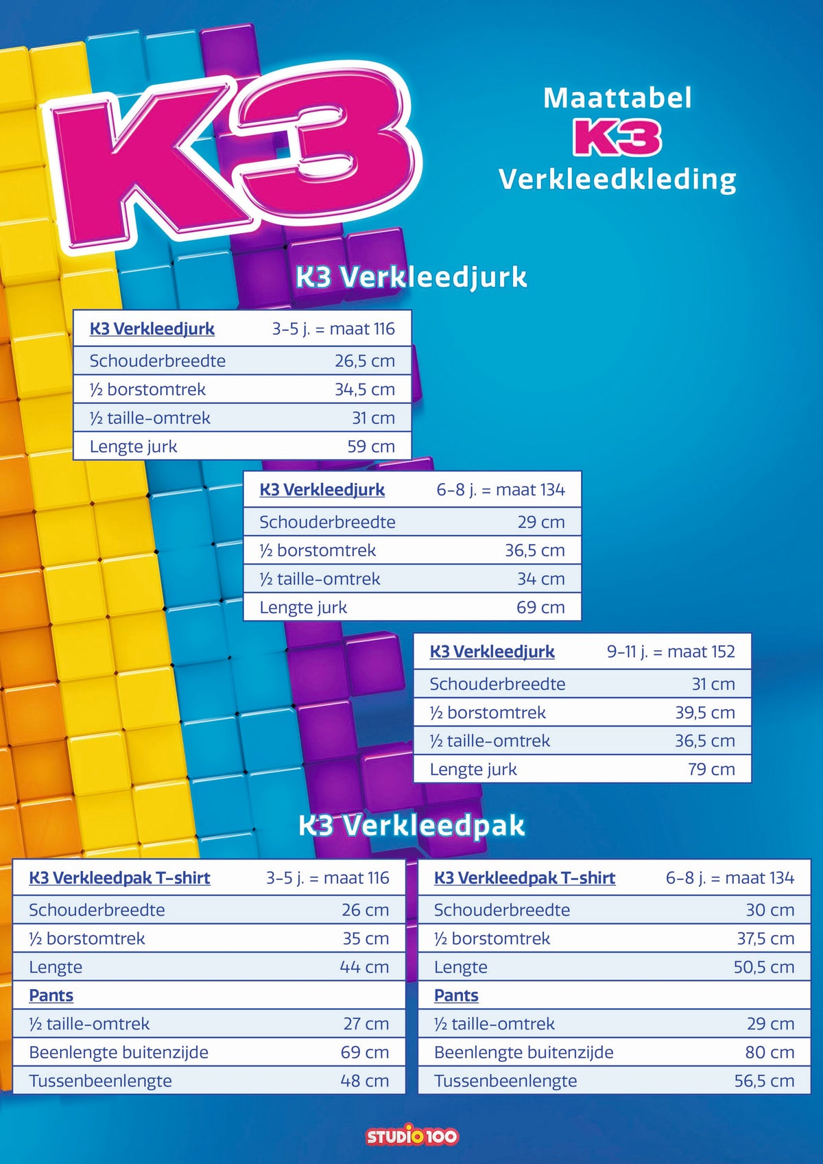 K3 Verkleed