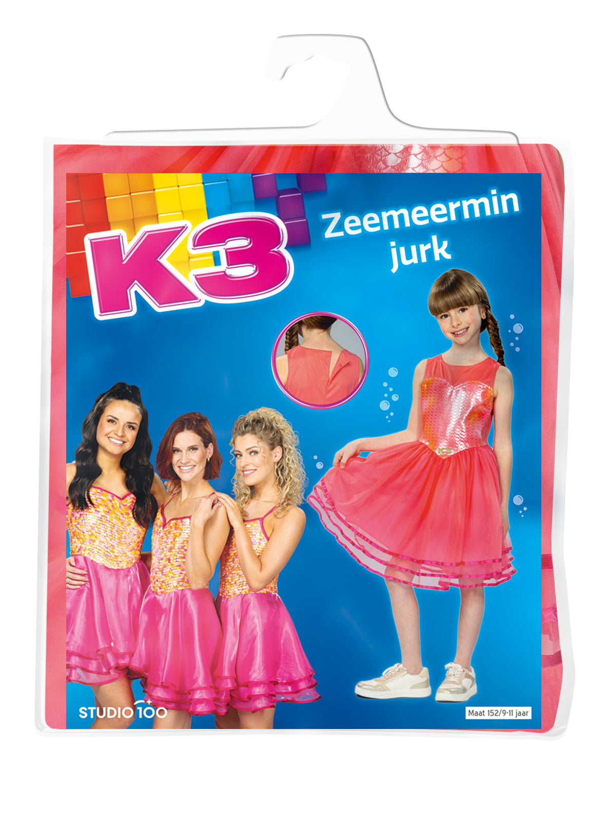 K3 Verkleedkleding - Verkleedjurk Lied van de Zeemeermin