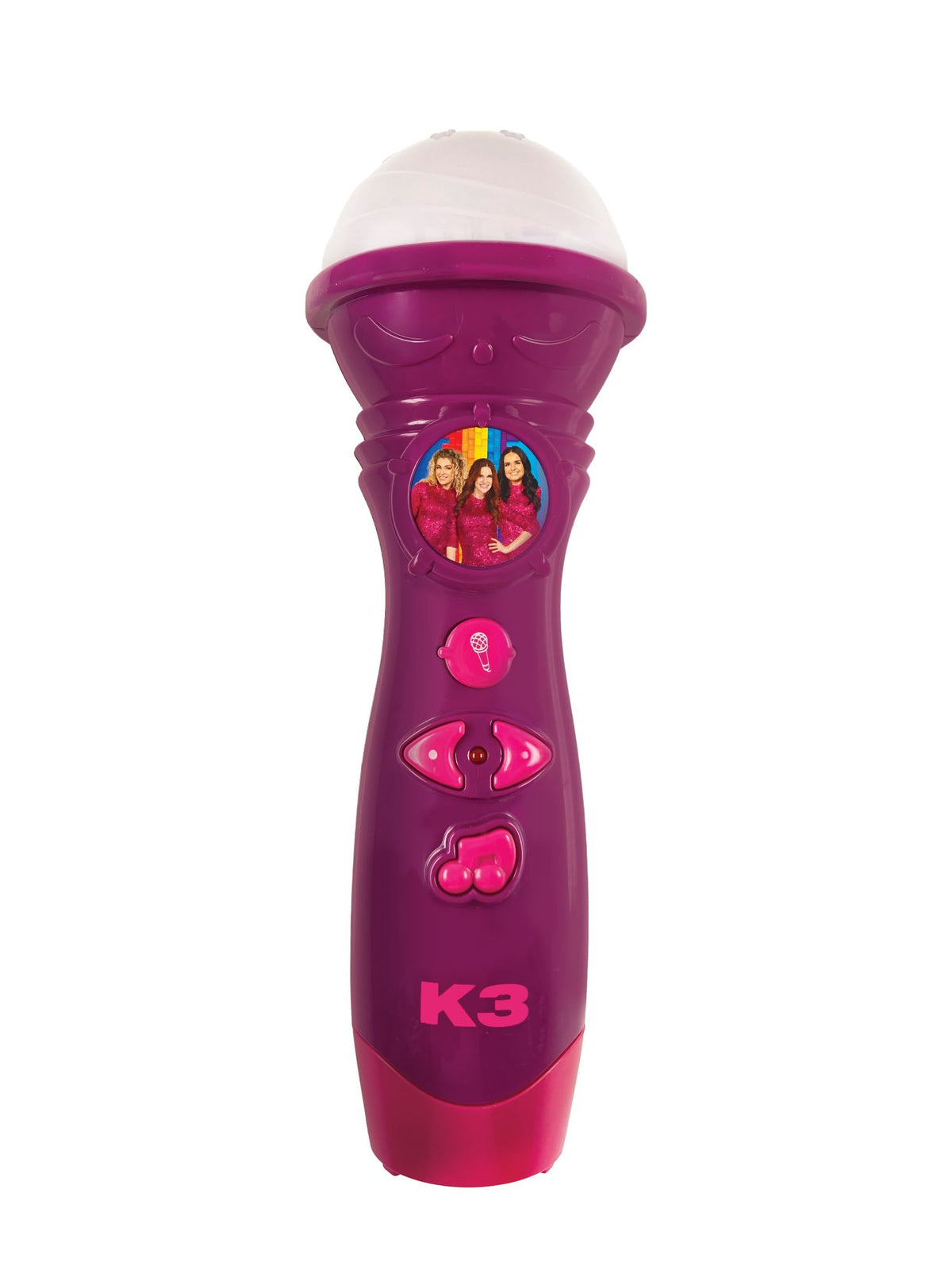 K3 - Microfoon met stemopname - Paars