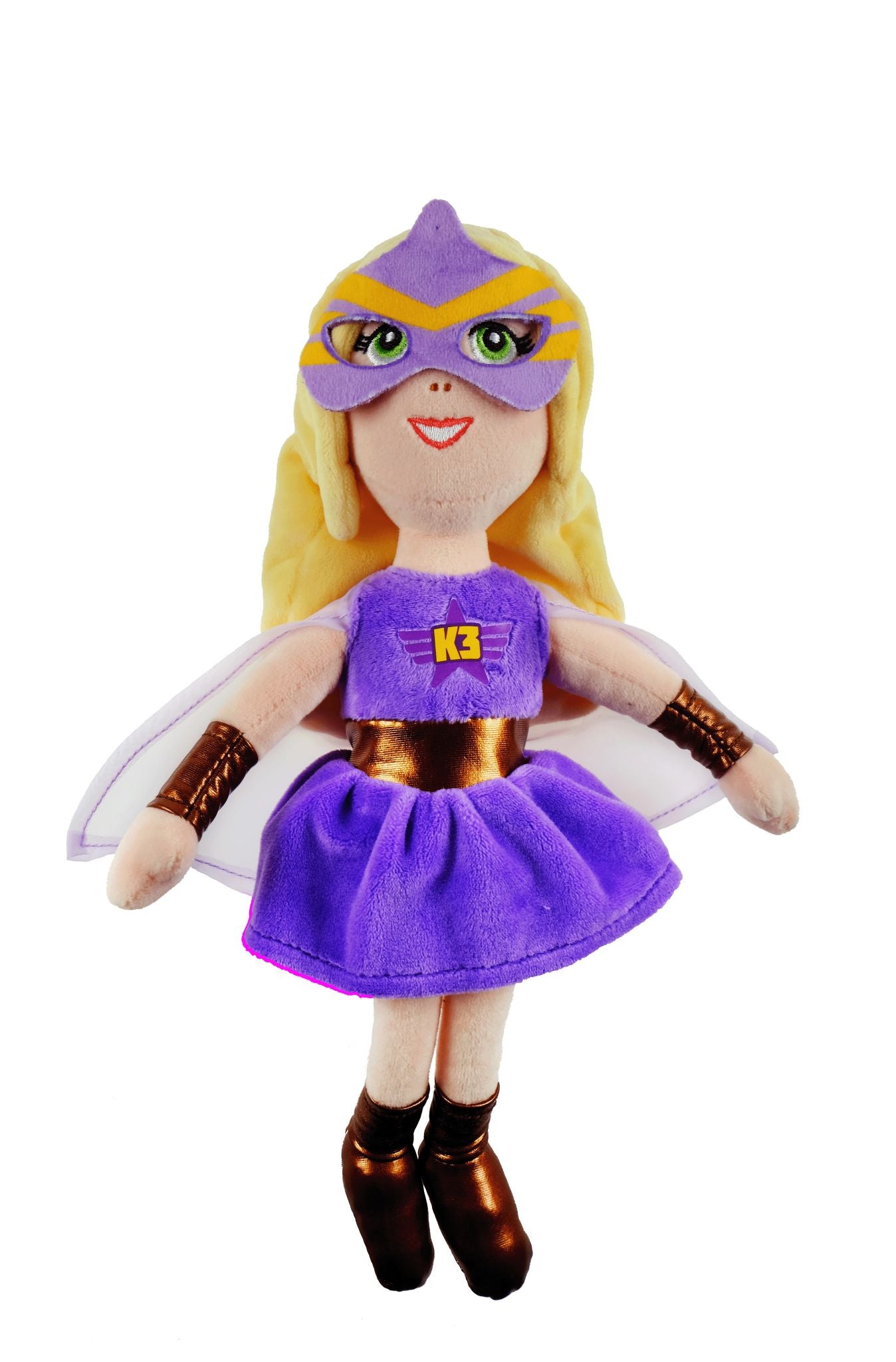 K3 - Knuffelpop - Julia - Superheld - 30 cm