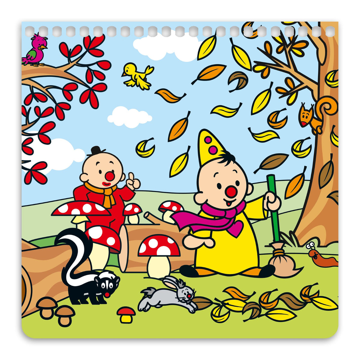 Bumba - Kleurboek - Kleuren met water - Oranje - FSC
