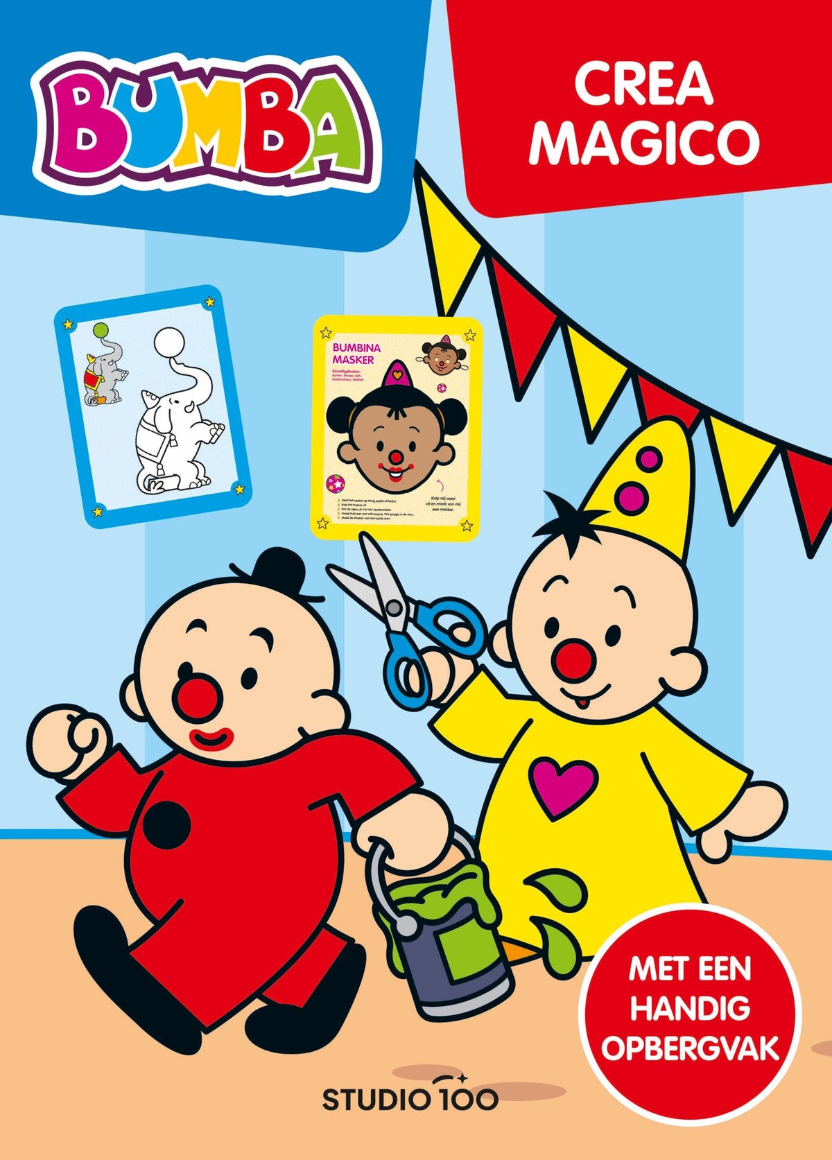 Bumba - Knutselboek in bewaarmap - CreaMagico - FSC
