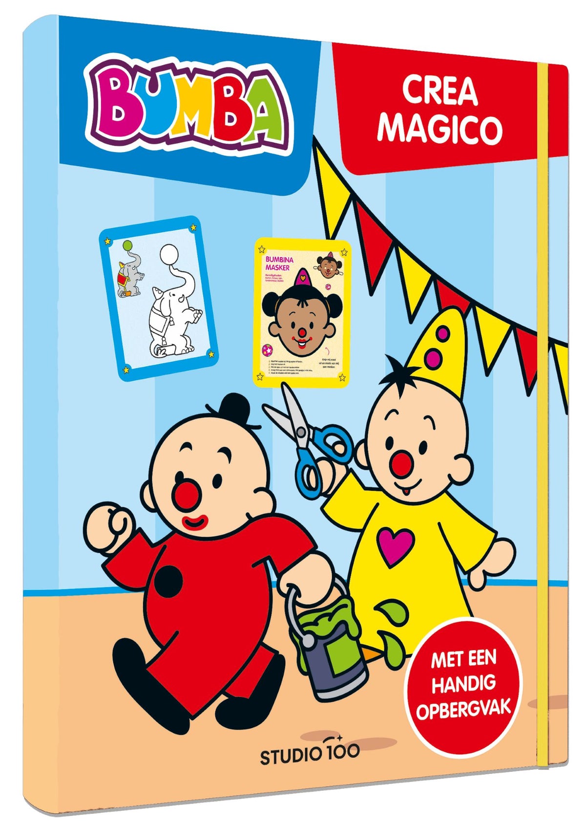 Bumba - Knutselboek in bewaarmap - CreaMagico - FSC