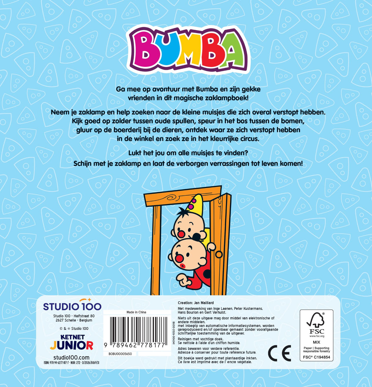 Bumba - Zaklampboek - Op muizenjacht - FSC