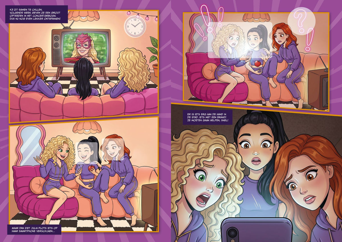 K3 - Stickerboek - Superhelden - FSC