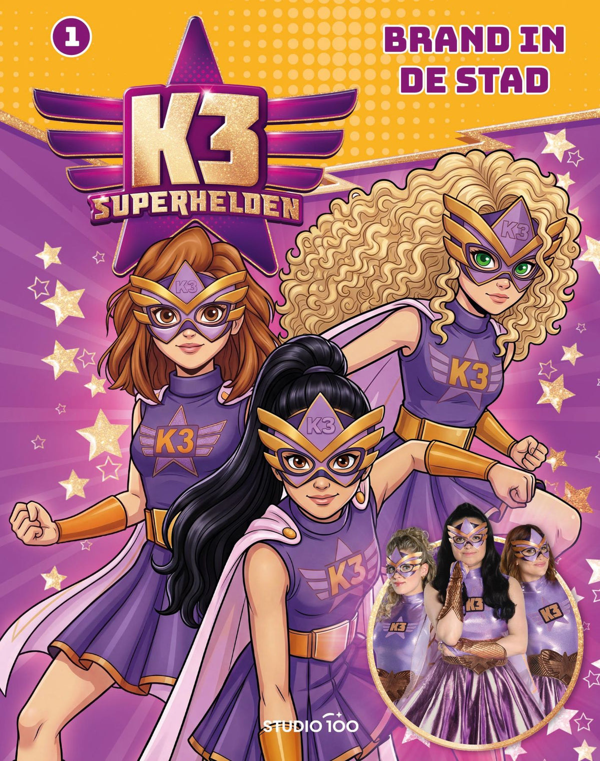 K3 - Leesboek - Superhelden - FSC