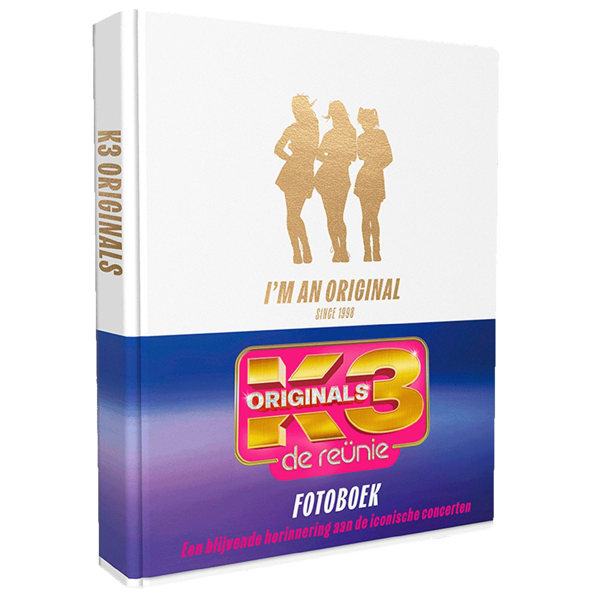 K3 Originals - Fotoboek - K3 OG Reünie - FSC - PRÉ-ORDER NU (Verzending vanaf 1/12*)