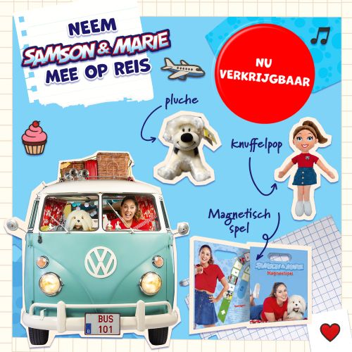 Neem Samson & Marie mee op reis