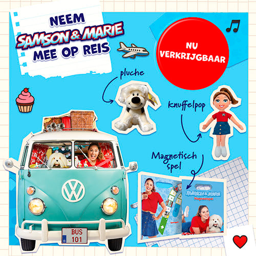 Neem Samson & Marie mee op reis