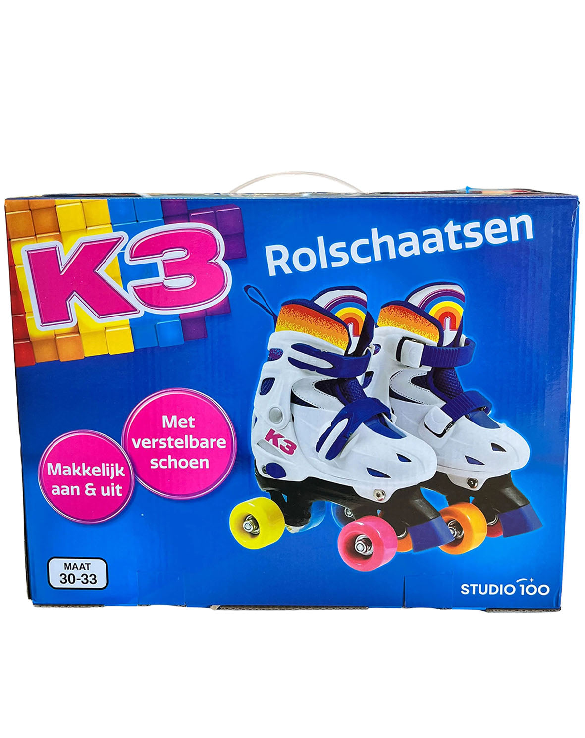 K3 Rolschaatsen "Verstelbaar in 4 maten" – Maat